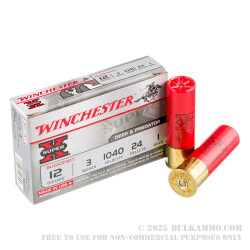 250 Rounds of 12ga Ammo by Winchester -  #1 Buck