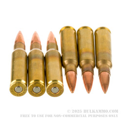 500 Rounds of 7.62x51 Ammo by Armscor - 147gr FMJ M80