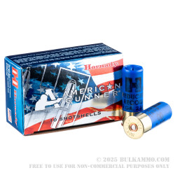 100 Rounds of 12ga Ammo by Hornady American Gunner Reduced Recoil - 00 Buck