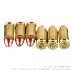 500 Rounds of 9mm Ammo by Remington MIL/LE Training - 115gr FMJ