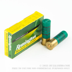 5 Rounds of 12ga Ammo by Remington - 3" 000 Buck