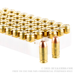 50 Rounds of .40 S&W Ammo by Speer - 165gr TMJ