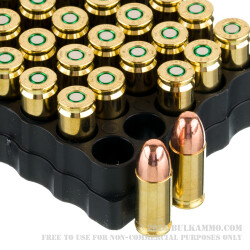 1000 Rounds of 9mm Ammo by GECO - 115gr TMJ