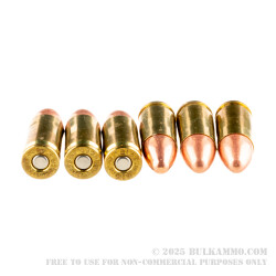 50 Rounds of 9mm Ammo by Independence - 124gr FMJ