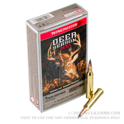 20 Rounds of 7mm Rem Mag Ammo by Winchester Deer Season XP - 140gr Extreme Point