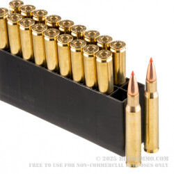 20 Rounds of 30-06 Springfield Ammo by Hornady - 180gr SST