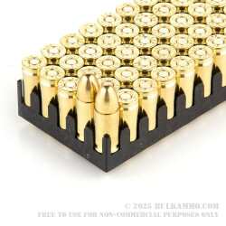 500 Rounds of 9mm Ammo by Sellier & Bellot Battle Pack - 115gr FMJ