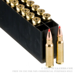 20 Rounds of 6.8 SPC Ammo by Hornady Full Boar - 100gr GMX