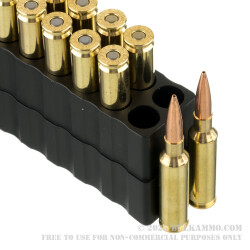 20 Rounds of 6.5 Creedmoor Ammo by Barnes Precision Match - 140gr OTM BT