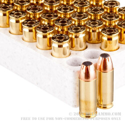 50 Rounds of 9x23mm Winchester Ammo by Winchester USA - 124gr JSP