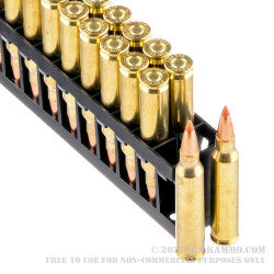 20 Rounds of .223 Ammo by Hornady Superformance - 53gr V-Max