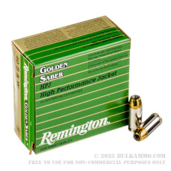 500  Rounds of .40 S&W Ammo by Remington - 180gr JHP