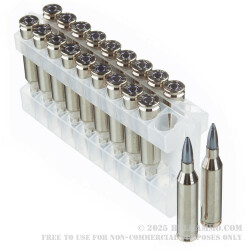 20 Rounds of .243 Win Ammo by Federal Vital-Shok - 100gr Nosler Partition SP