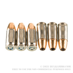 200 Rounds of 9mm Ammo by Federal - 124gr JHP HST