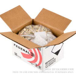 500 Rounds of 9mm Ammo by Federal Champion - 115gr FMJ