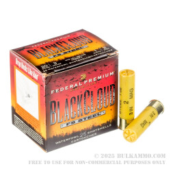 25 Rounds of 20ga 3" Ammo by Federal BlackCloud - 1 ounce #2 Shot