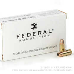 50 Rounds of 9mm Ammo by Federal - 147gr JHP Hi-Shok