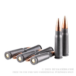 20 Rounds of 7.62x39mm Ammo by Red Army Standard - 122gr FMJ