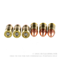 1000 Rounds of 9mm Ammo by Independence Bulk Pack - 115gr FMJ