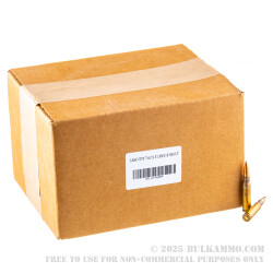 500 Rounds of 7.62x51mm NATO LR M118 Ammo by Lake City - 175gr OTM