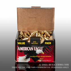 250 Rounds of .40 S&W Ammo by Federal - 180gr FMJ