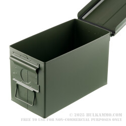 1 Brand New Mil-Spec .50 Cal M2A1 Green Ammo Can