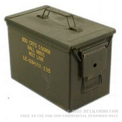 1 Surplus SAW Ammo Can - Green