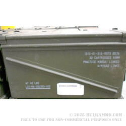 1 Surplus 40mm Ammo Can - Green - Used