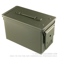 1 Brand New Condition Mil-Spec 50 Cal M2A2 Green Ammo Can