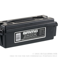 200 Rounds of .223 Ammo by Ammo Inc. BMZ Defence - 55gr FMJ