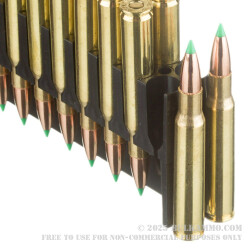 20 Rounds of 30-06 Springfield Ammo by Nosler Ammunition - 125gr Nosler Ballistic Tip