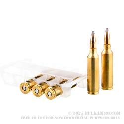 20 Rounds of 7 mm Win Short Mag Ammo by Federal - 150gr SP