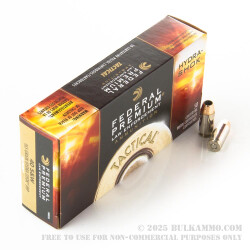 1000 Rounds of .40 S&W Ammo by Federal LE - 165gr JHP Hydra Shok