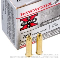 500 Rounds of .22 LR Ammo by Winchester Super-X - 29gr #12 shot 500 Rounds of .22 LR Ammo by Winchester Super-X - 29gr #12 shot