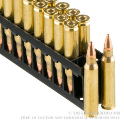 20 Rounds of .223 Ammo by Hornady - 50gr GMX