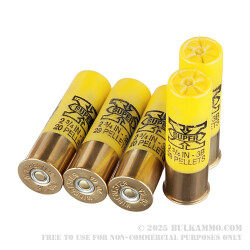 5 Rounds of 20ga Ammo by Winchester Super-X -  #3 Buck - 20 Pellet