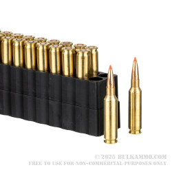 20 Rounds of 6.5 Creedmoor Ammo by Black Hills Gold - 120gr GMX