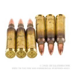 1000 Rounds of 5.56x45 Ammo by Federal - 55gr FMJBT