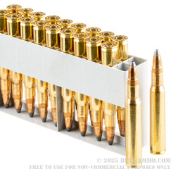 20 Rounds of 30-06 Springfield Ammo by Sellier & Bellot - 150gr SPCE