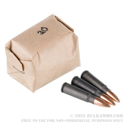 700 Rounds of 7.62x39mm Ammo in Spam Can by Wolf Military Classic - 124gr FMJ