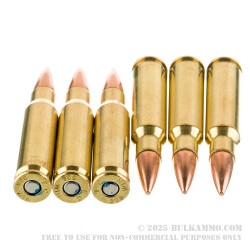 20 Rounds of .308 Win Ammo by Federal - 150gr FMJBT