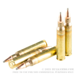 500 Rounds of 5.56x45 Ammo by Hornady Frontier - 62gr Spire Point