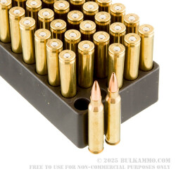 50 Rounds of .223 Ammo by Black Hills Ammunition - 77gr Sierra MatchKing HP