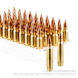 500  Rounds of .223 Ammo by Hornady - 55gr FMJBT