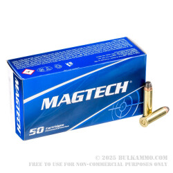 50 Rounds of .357 Mag Ammo by Magtech - 158gr SJSP