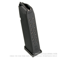 Factory Glock 17rd G17 Magazine - 9mm - Black - Gen 4