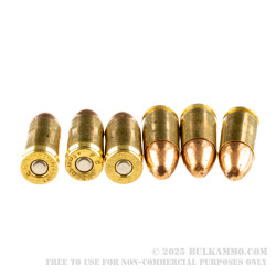 500  Rounds of 9mm Ammo by Federal - 124gr FMJ