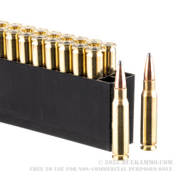 200 Rounds of .308 Win Ammo by Hornady American Whitetail - 150gr SP