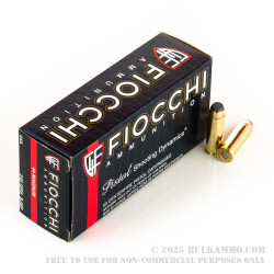 1000 Rounds of .44 Mag Ammo by Fiocchi - 240gr SJSP