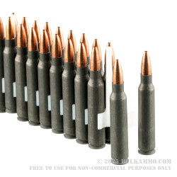 1000 Rounds of .223 Ammo by Tula - 62gr HP